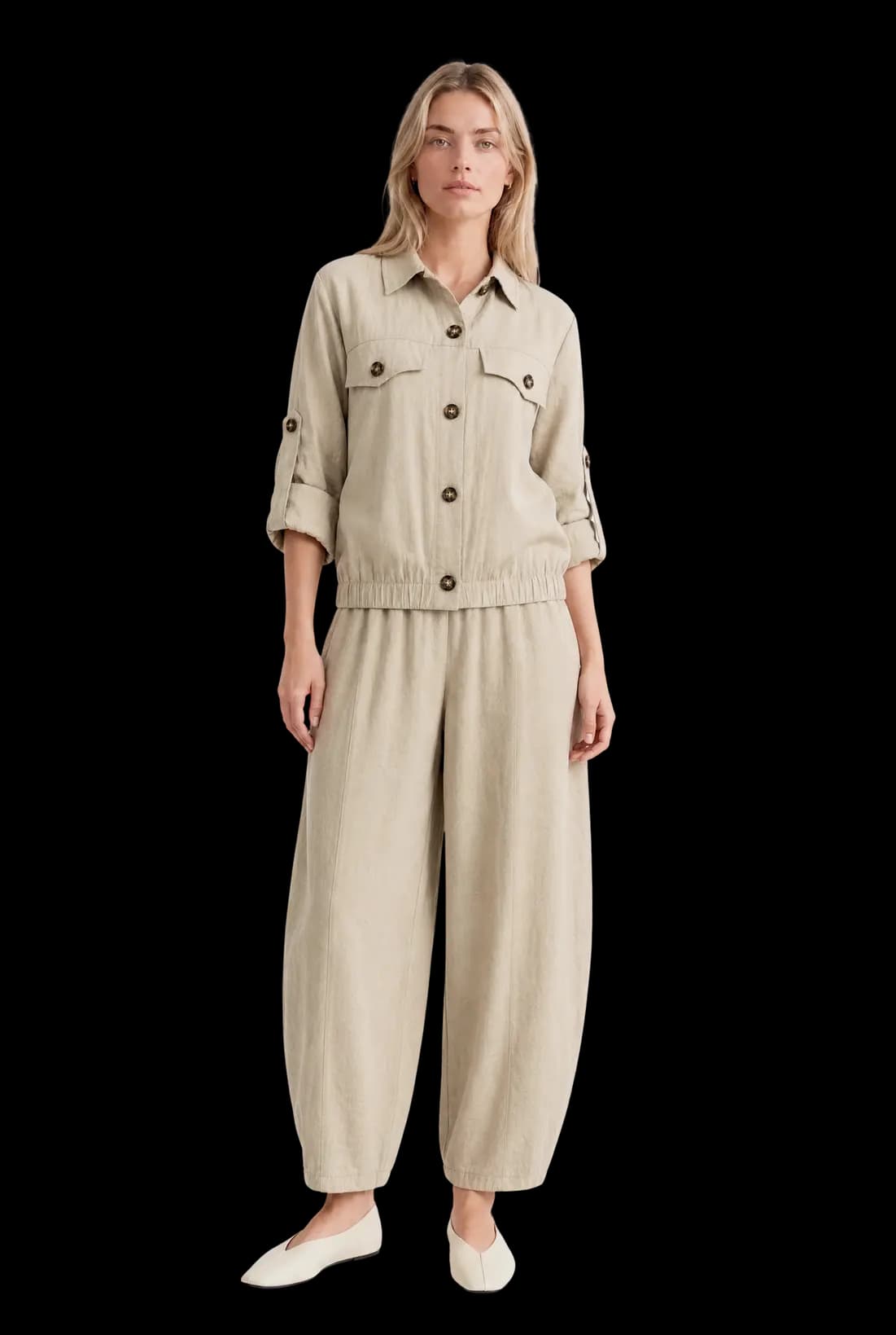 Look 6 — Soft Earth, Drop 01 — AWAKEN