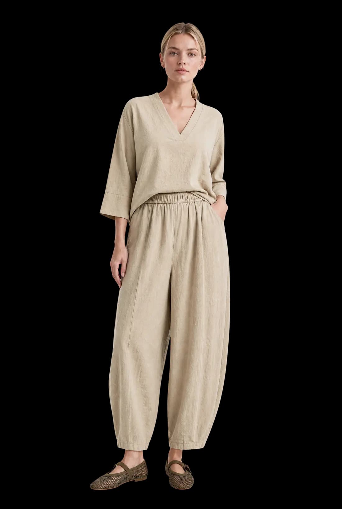 Look 8 — Soft Earth, Drop 01 — AWAKEN