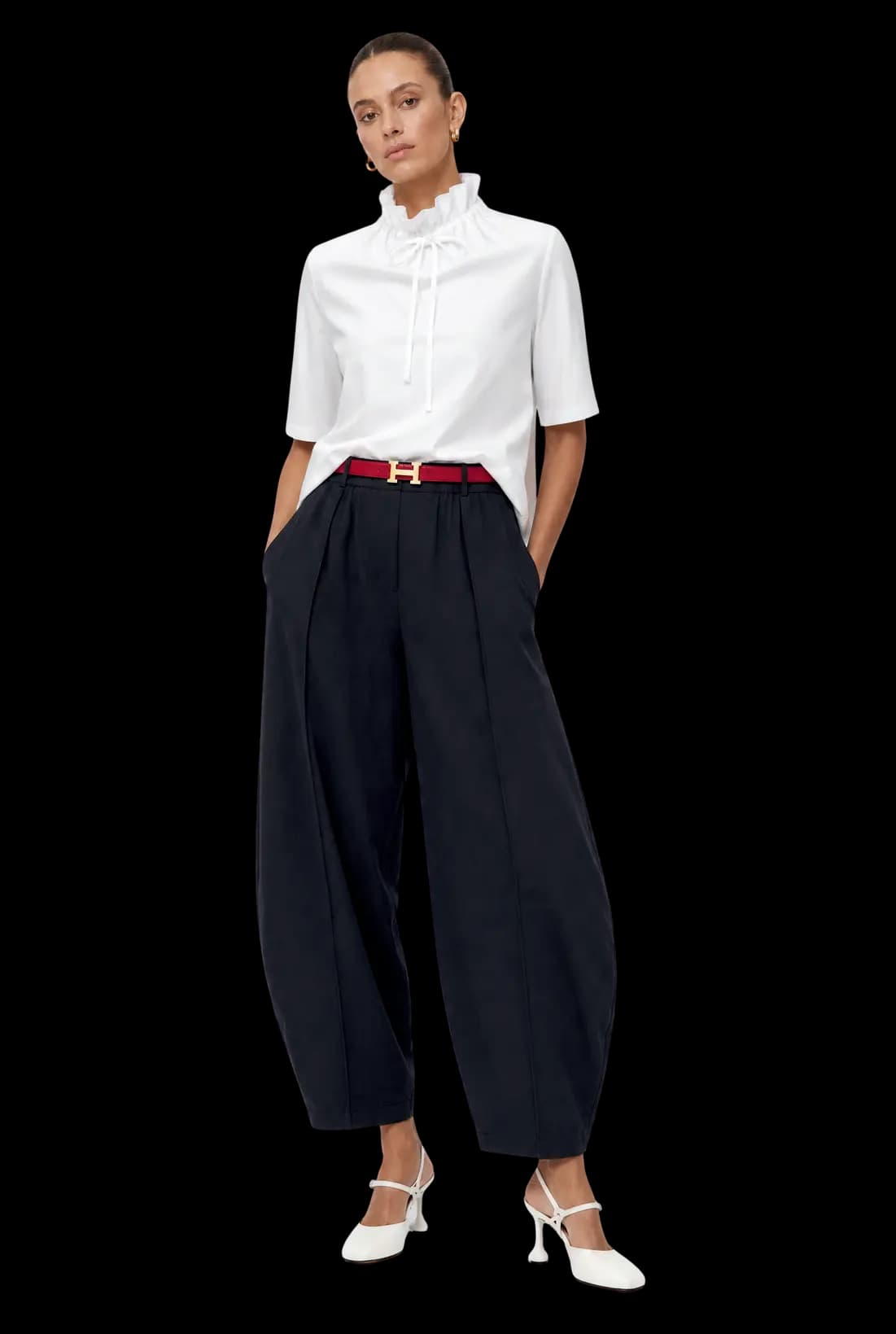 Look 30 — Modern Contrast, Drop 02 — SHINE
