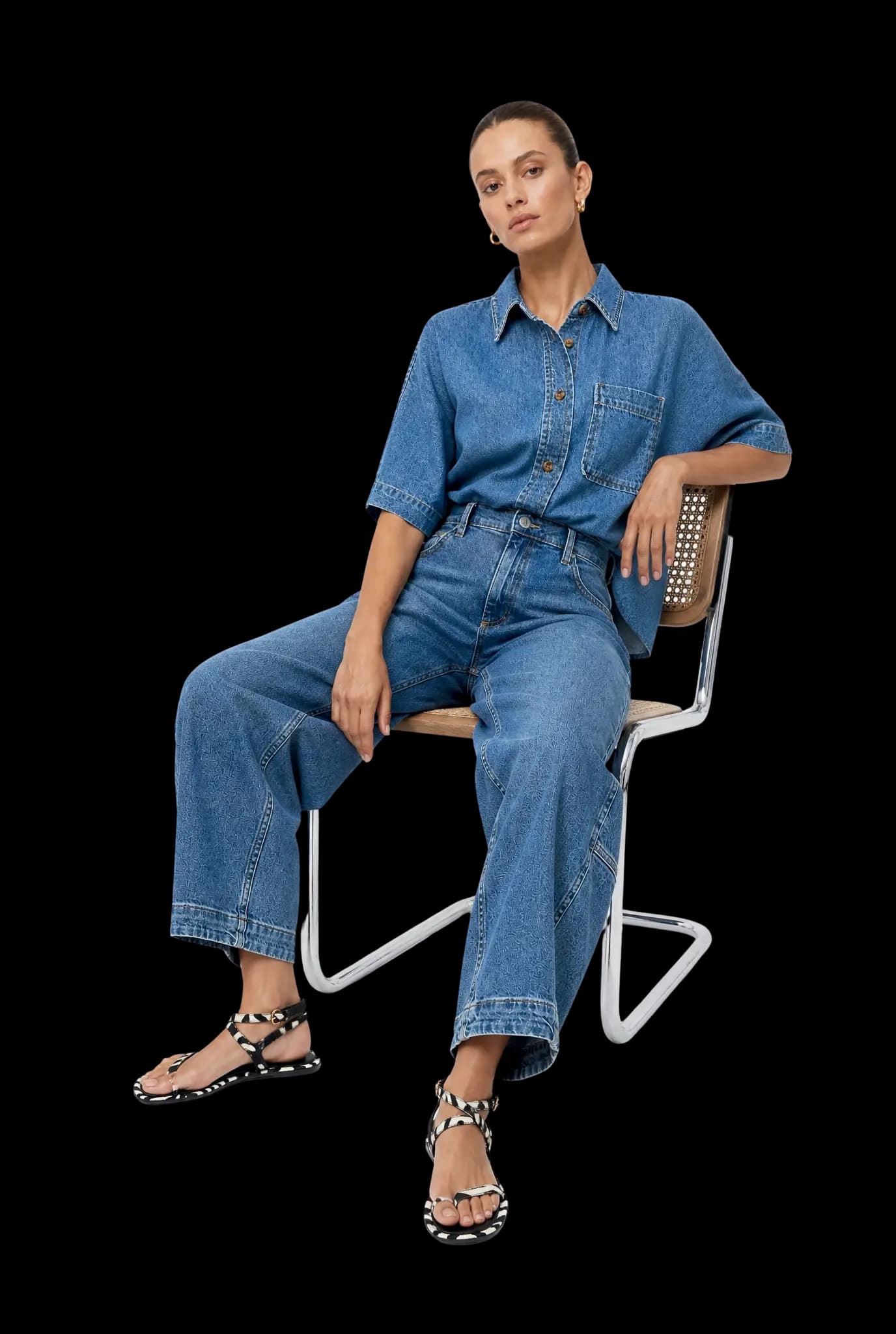 Timeless Essential — featured look, The Denim Edit