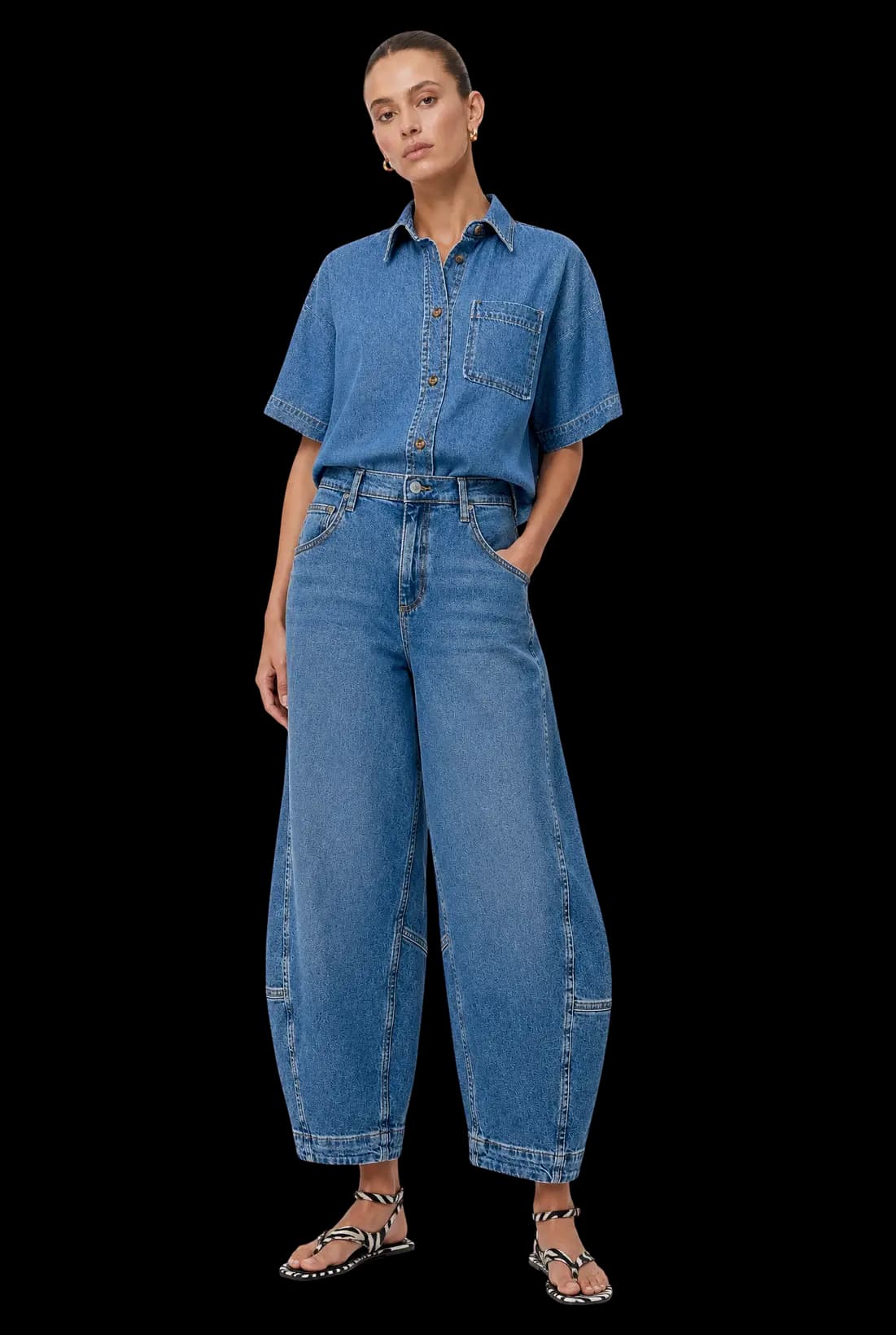 Look 3 — Timeless Essential, The Denim Edit