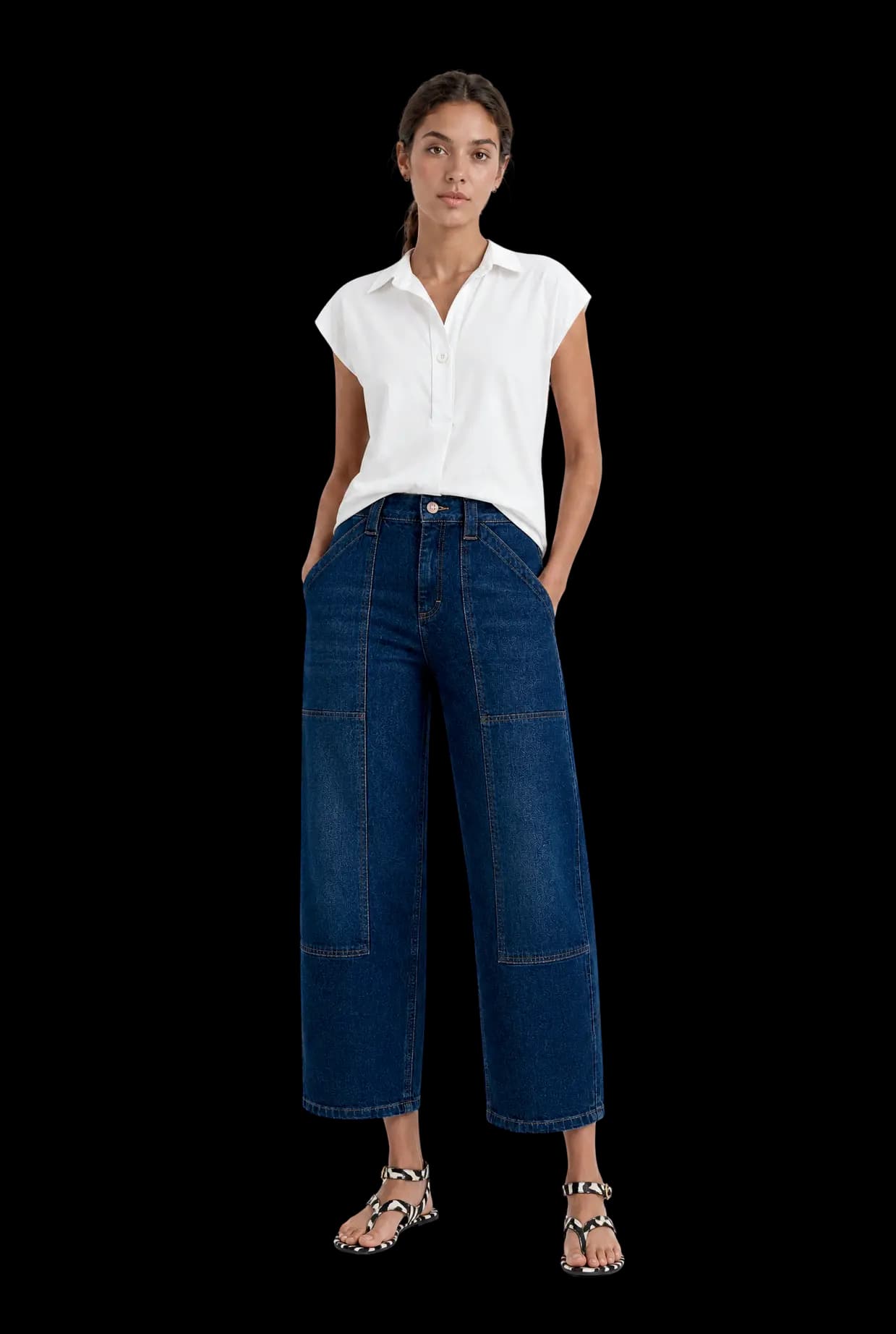 Look 7 — Timeless Essential, The Denim Edit